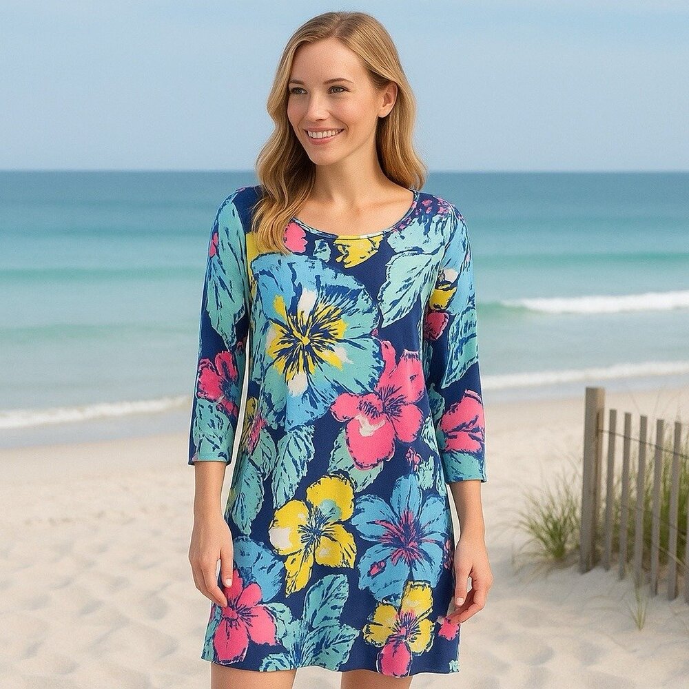 Lilly Pulitzer Big Flirt Marlowe Dress Resort Coastal Vacation Travel S